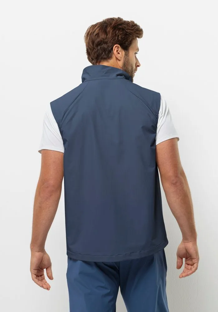 JACK WOLFSKIN PRELIGHT VEST MEN OUTDOORBODYWARMER HEREN XXL EVENING SKY EVENING SKY